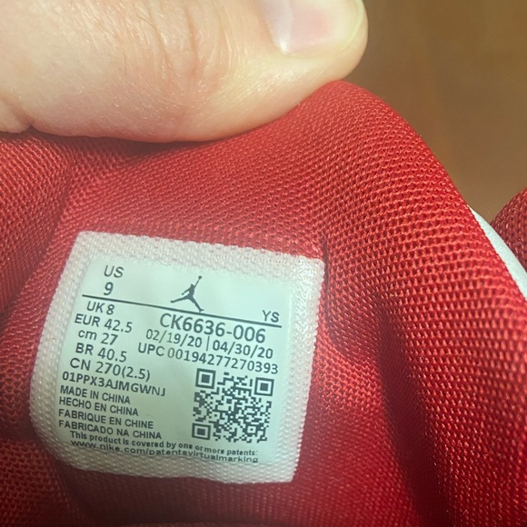 Nike Jordan Max Aura 2 size 9 - Picture 7 of 7